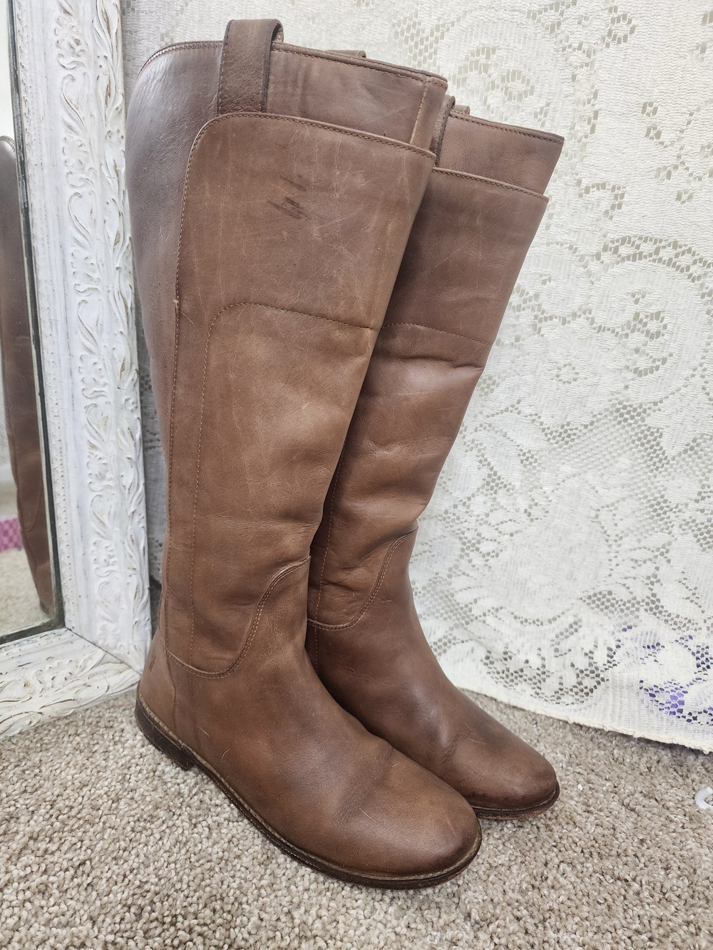 Frye Paige Tall Riding Boots - Picture 2 of 9